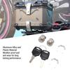 MENTUNER Bike Trunk Safety Aluminum Lock Cylinder and Key Set