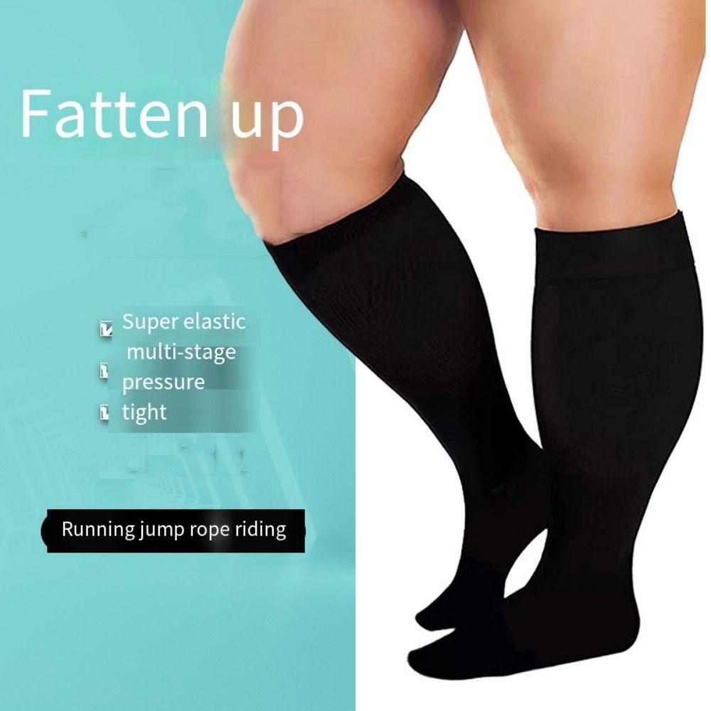 Übergröße 7XL Bariatrische Socken Weiche Dehnbare Gehstiefel Gipsbein Socken Laufen Kompressionssocken Damen