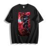 Kaiju No. 8 Fierce Kaiju T-Shirt - Dynamic Red & Black Design Unisex Tee