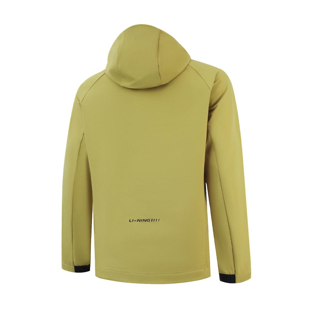 Li Ning Group Purchase Series Back Letter Zipper Warm Hooded Sports Windbreaker Men Windbreaker AFDVF91-5