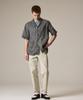 Laijeuaenbillou Garment-Dyed 265 Hbt Chino Pants Olive Grey