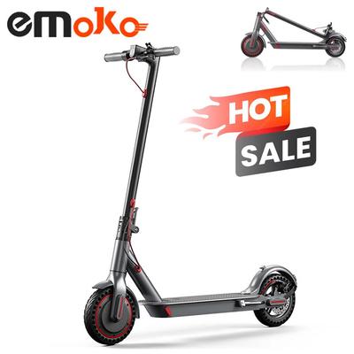 Emoko HT-T4 Pro Skládací elektrická koloběžka s 350W, 36V10.4Ah, 8.5" plnou pneumatikou městská e-koloběžka, duální kotoučové brzdy e-koloběžka pro dojíždění s ovládáním pomocí aplikace