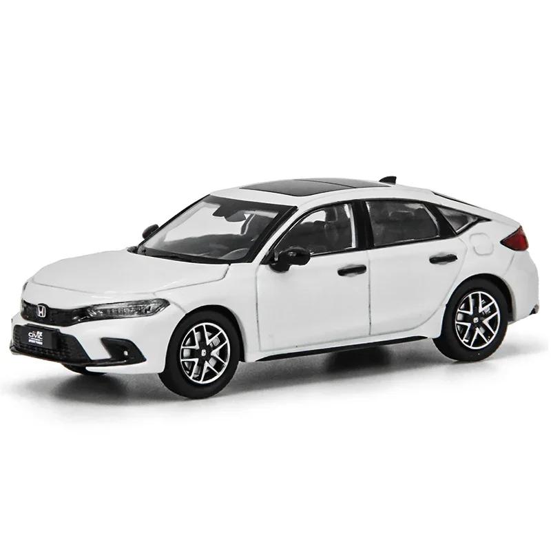 QLN2 1/43 Scale Honda Civic Hatchback 2023 Red Diecast Model Car Collection