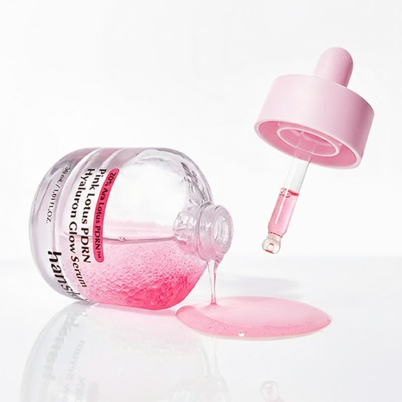 Hanskin Pink Lotus PDRN Hyaluron Glow Serum 30ml