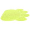 PVC-Katzenstreu-Matte, wasserdicht, rutschfest, Pfotenform, Futternapf, Tischset, Heimtierbedarf(Grüne Pfote