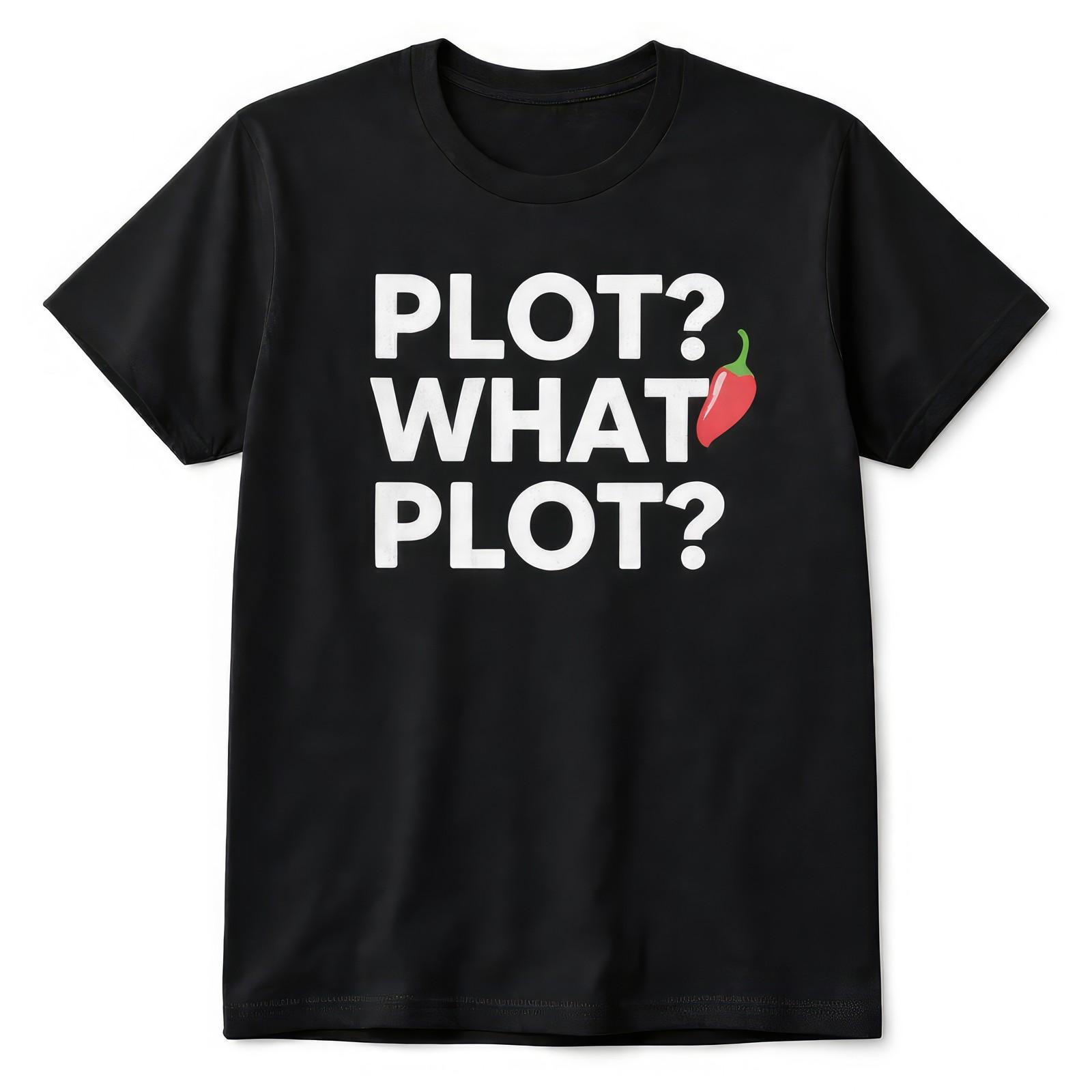 Plot What Plot T Shirt Smut Book Lover Funny Reader Meme Graphic Tee Gift S