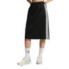 adidas Knit Long Skirts Women's Black Moderate Mid Length KS5348