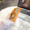 360 Rotate Ring Holder for Magsafe Magnetic Phone Case for Samsung Z Fold 8 Ultra Fold8 Matte Translucent Hinge Protection Cover