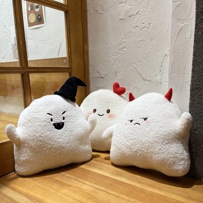 Halloween Spettrale Fantasma Cuscino Decorativo Elfo Peluche Carino Decorazione Festiva Bambola Pipistrello Vampiro Regalo per Ragazzo e Ragazza