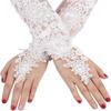 Fingerless Women Cosplay Gloves Flower Long Mittens Dance Gloves Bridal Gloves  Ladies