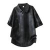 2026 Men's Summer Tie-Dye Gradient Short-Sleeved Polo