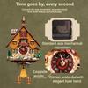 New Pantasy Retro Series Cute Cuckoo Clock Building Blocks Mosaic Model Desktop Ornaments Educational Toys Collection Gifts