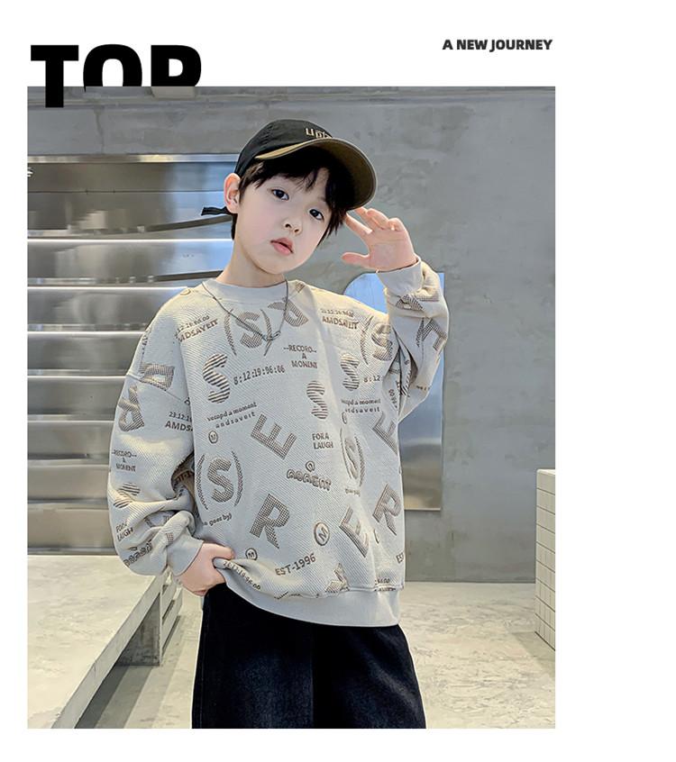 Children's Hoodie Spring and Autumn 2026 New Top for Middle-aged and Large Children