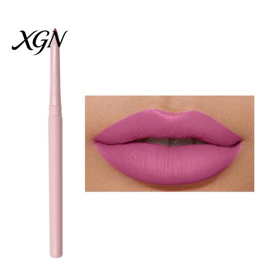 Anti Sweat Lip Pencil Retractable Liner for Women, Long Lasting Waterproof Pencil, Makeup Essential Tools Precise Shaping & Filling Defined Shape