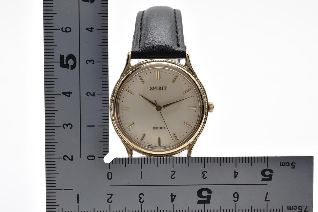 Used SEIKO SpiritWatches Gold Plated unisex beigeDial