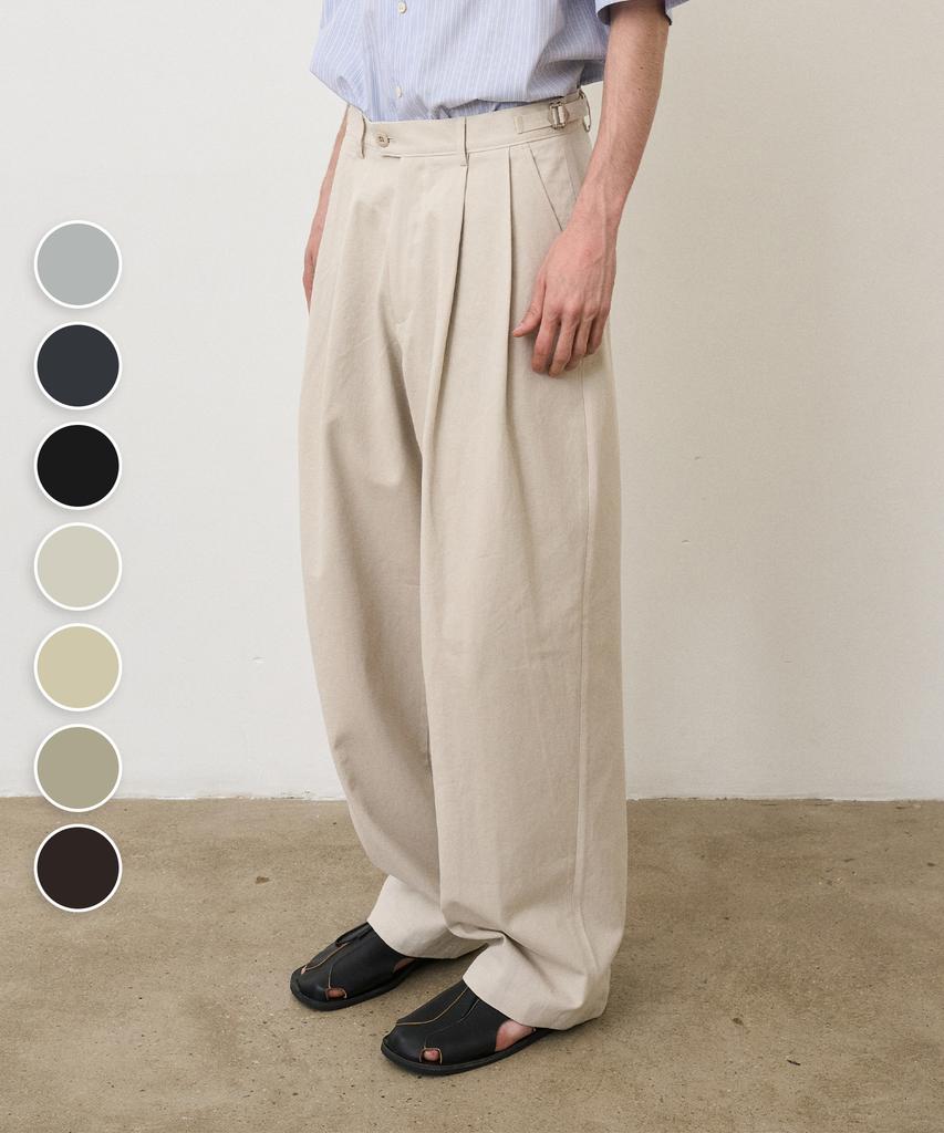 KNOUUN Wide Chino Pants - 7 Colors
