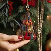 1/2Pcs Guitar Christmas Tree Ornaments Acrylic Pendants with Lanyard Easy To Hang Guitar Musical Instrument Ornaments