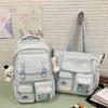 School bag high value high school student Korean ins sweet sister two-piece back