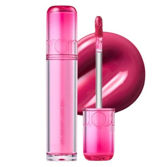 rom&nd Juicy Lasting Tint 21 Grape Balm — Deep Grape-Berry Glossy Long-Lasting Lip Tint