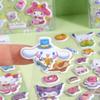 Genuine Sanrio  Foam Stickers Cartoon Kuromi Pochacco Melody Scrapbook Phone Water Mug Planner Decor Decal Girl Gifts