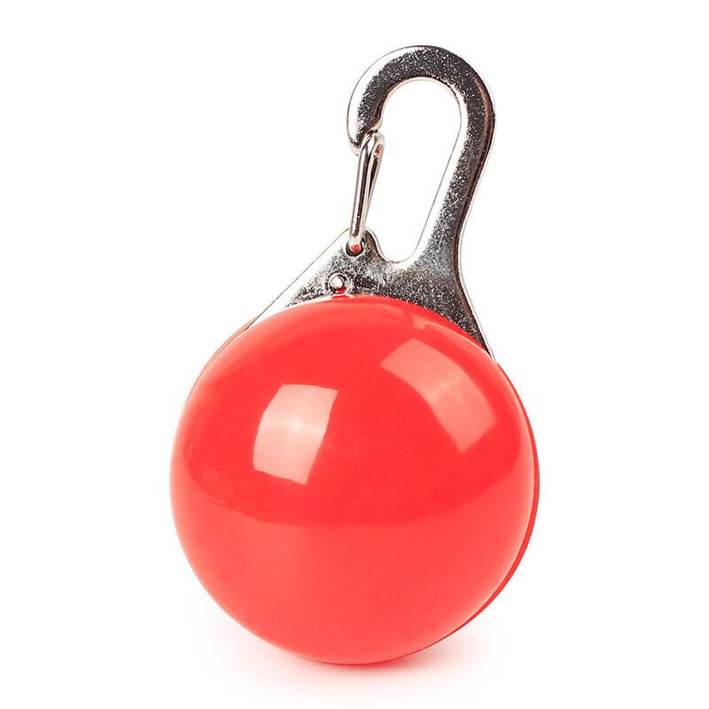 New LED Luminous Pet Pendant with Dog Bell - Anti-Lost Night Light Ornament