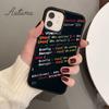 Function Computer program Phone Case for iPhone 11 12 13 14 Pro Max mini XR XS SE 2020 6S 7 8 Plus Samsung Galaxy S21 S22 Cover