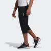 Adidas Knitted Sweatpants Men's Black Thin Tapered Pants DQ3107