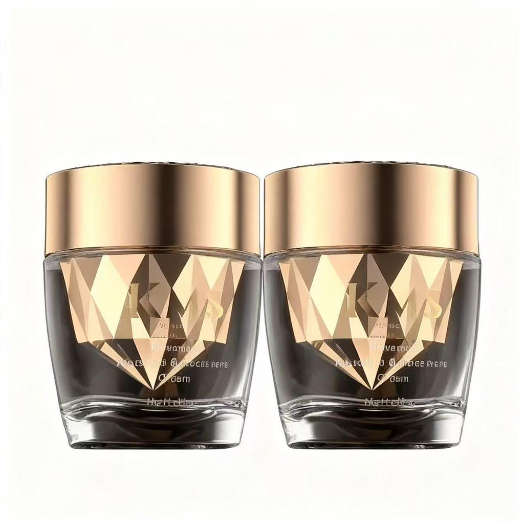 Luxury Skincare Set: 120ml Lotion, 50g Cream In High-Transparency Glass Bottles