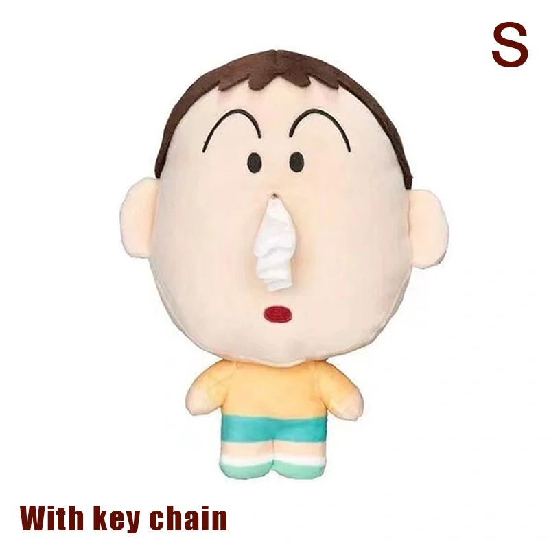 Cute Anime Doll Tissue Box Funny Sense Of Design Creative Keychain Couple Bag Pendant Ornament Girls Lovely Gift