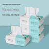 Large & Thick Cotton Face Wipes: Disposable, Pull-Out Style for Beauty Salons, Makeup Removal, Face Washing, Wet & Dry Use.