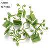 10PCS Invisible Plants Holder Greenhouse Bracket Wall Sticky Hook Plant Clip Rattan Clamp Wall Vines