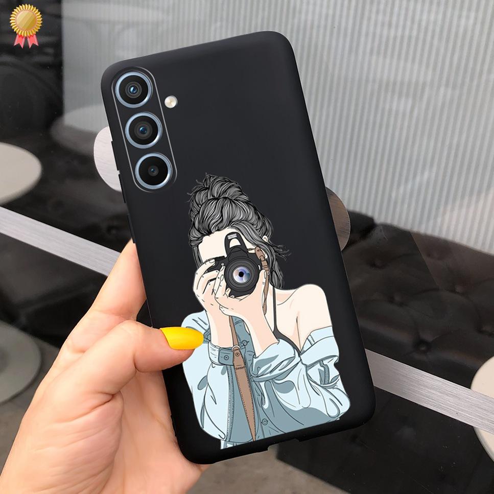 For Samsung Galaxy A24 A 24 4G Case Cute Shockproof Silicone Cartoon Back Cover For Samsung A24 SM-A246M A 24 Funda