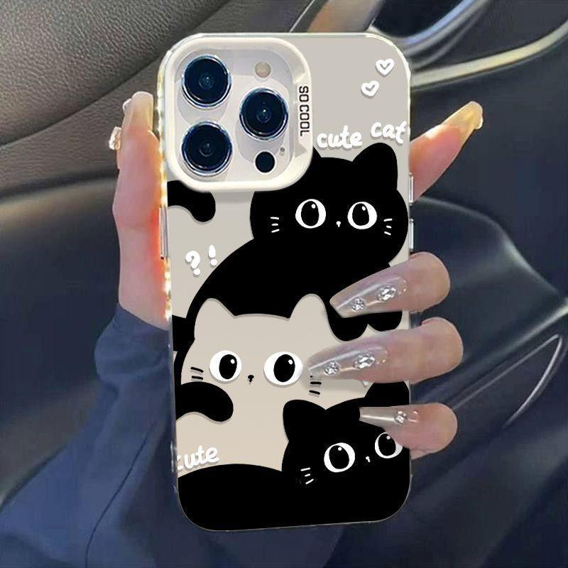 IMD πολύχρωμη θήκη τηλεφώνου για iPhone 11 13 16 Pro Max iPhone 14 15 Pro Max 12 13 Pro Max Samsung S24 A55 S23 A05 S25 A54 A06 S22 A15 A52S A34 A14