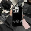 Coole K-Türkei Fenerbahce-Muster Handyhülle Für iPhone 17,16,15,14,13,12,Pro MAX Schwarz Matt Stoßfeste Abdeckung