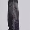 RogueWave Women Denim Trousers  Y2K-Style Side-Flame Embellished Rhinestone Washed Low-Rise Wide-Leg Jeans