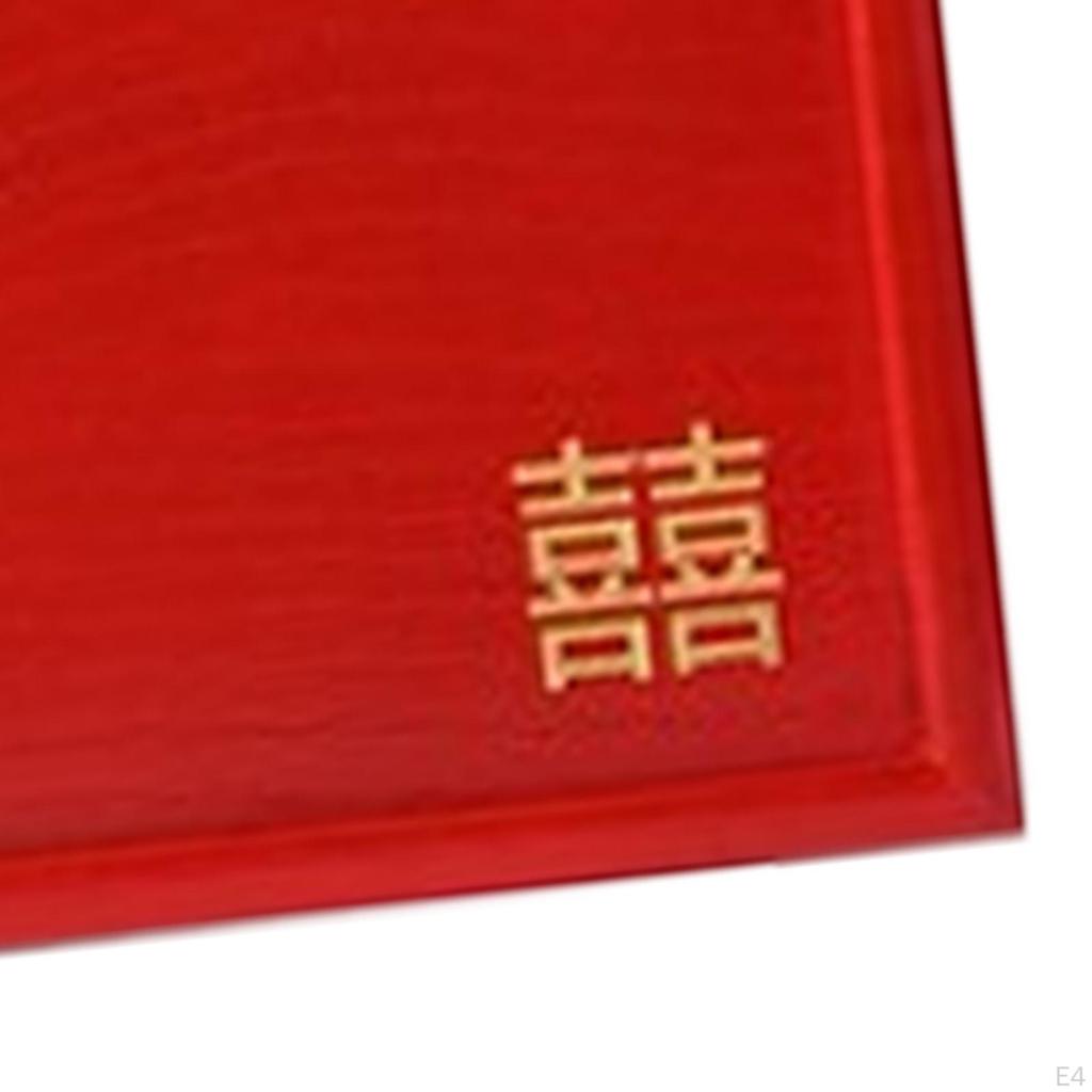 Chinese Wedding Serving Tray Plate Traditional Party Cake Snack Plates for