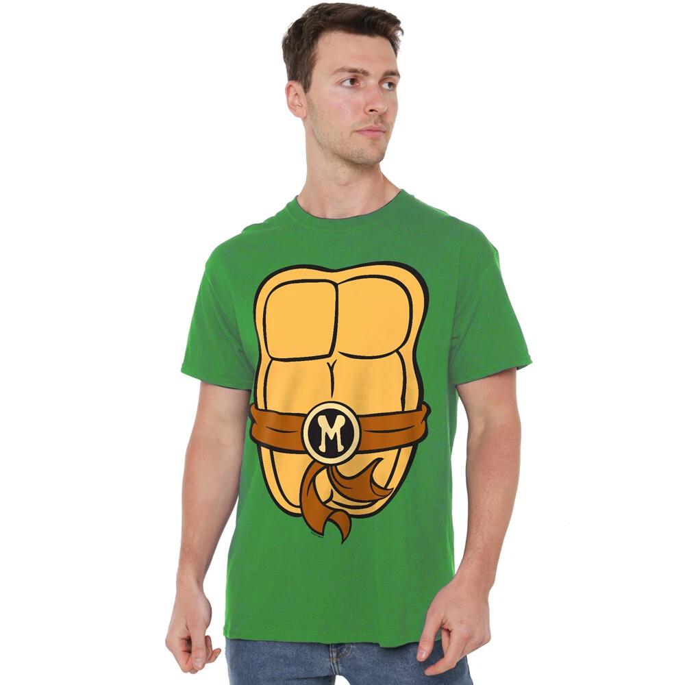 Tmnt Michelangelo Chest 100% Cotton T-shirt Mens Tees Top S-4XL, Kelly Green L