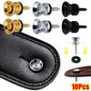 10Pcs Strap Retainer System Guitar Strap Lock Security Locking Removable Guitar Button Multi-color Metal Locking Pins