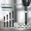 High Hardness Magnetic Screwdriver Bit Set for Electric Drills