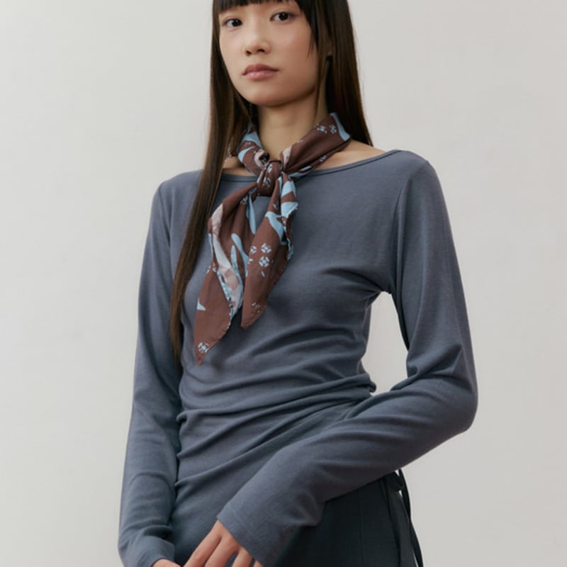 REORG REF PAISLEY BANDANA SCARF BROWN