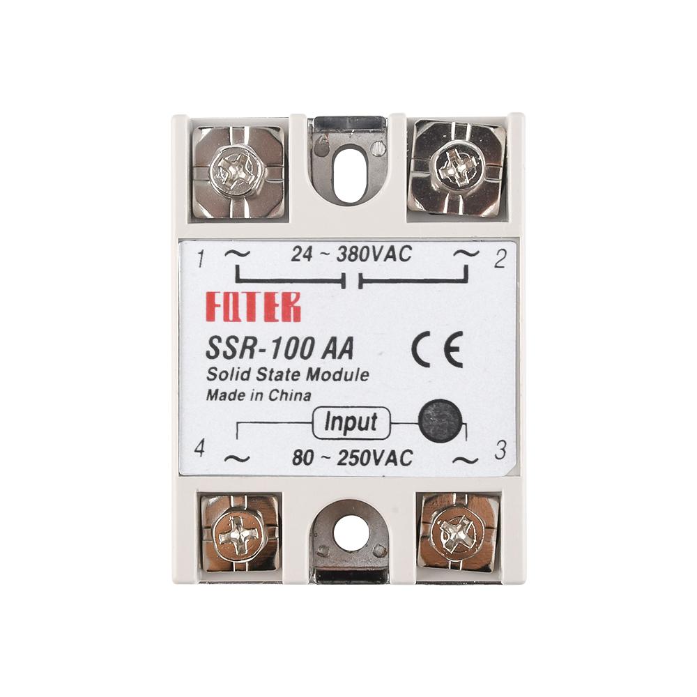 AC 111V Solid State Relay SSR-11AA SSR-11AA SSR-11AA SSR-61AA 11A 11A 11A 61A AC Control AC SSR Relay 81-111VAC TO 11-181VAC