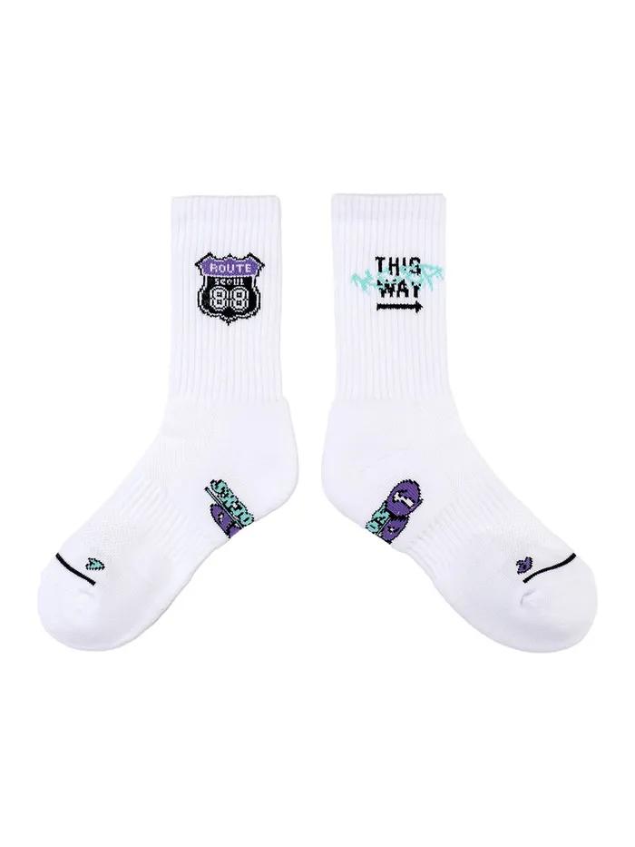STREET This Way Socks White