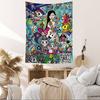 Japan Anime TTokidokiS Printed Large Wall Tapestry Hanging Tarot Hippie Wall Rugs Dorm Home Decor