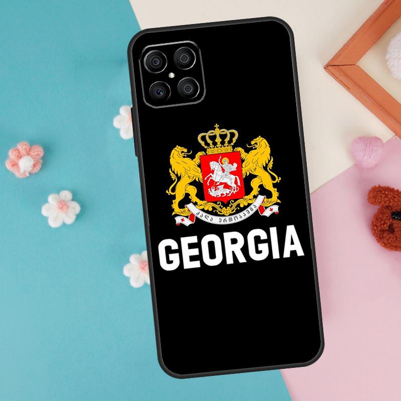 Georgia Flag Case For Honor 200 Pro 50 70 90 X9a X8a X8 X9 X8b X9c X9b Honor Magic 7 5 6 Lite Pro Cover
