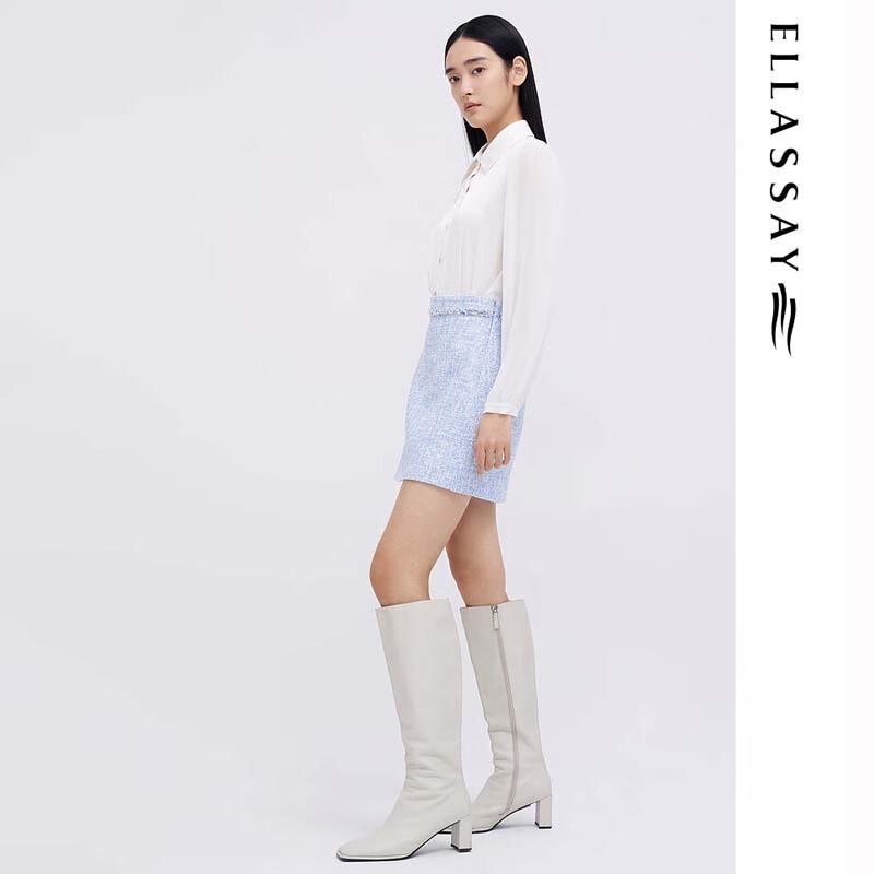 ELLASSAY Women's Spring/Summer Commuter Drape Blouse