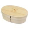Marimo Craft SNOOPY Wooden Cutlery Wooden Bentwood Lunch Box W170 X H58 X D110mm & (Akubi Design) Approx. SPZ-4264