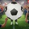 Inflatable Soccer Ball Costume Lightweight Party Wear Long-Lasting