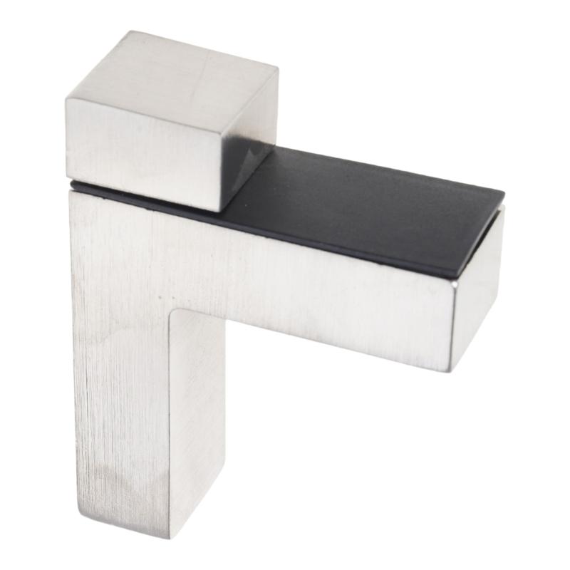 Multi-purpose Adjustable F-shaped Glass Shelf Bracket Large/Small Shelf Support Clamp Glass Holder Thickness Adjustable