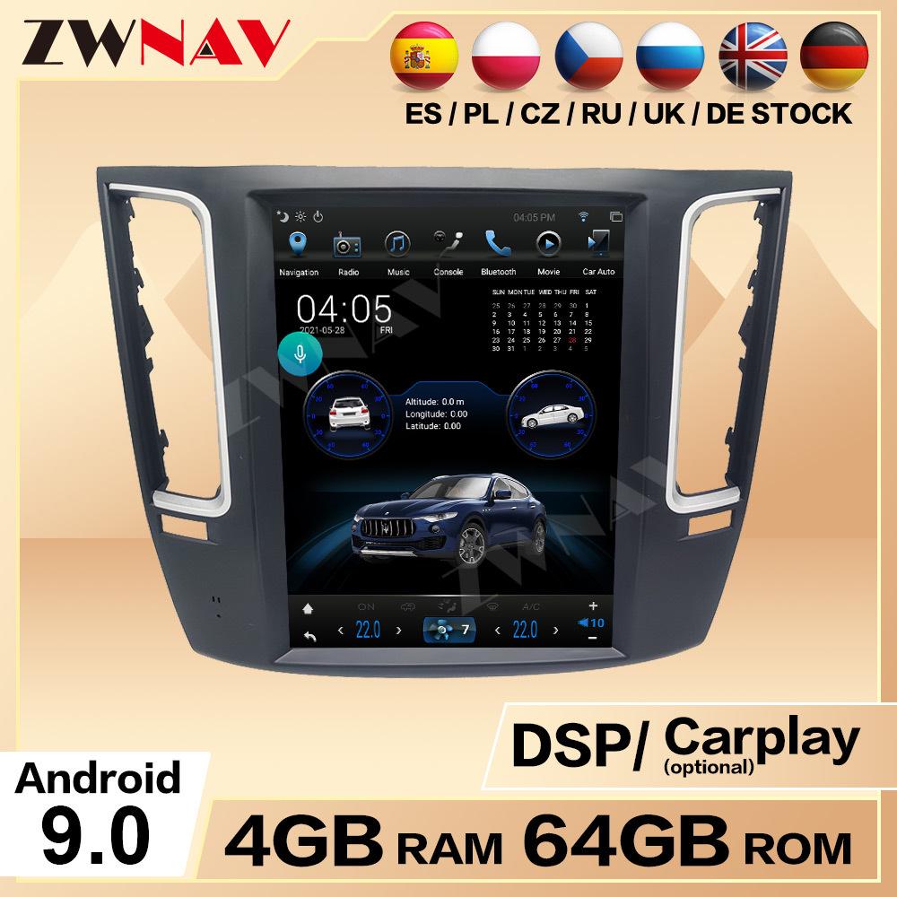 

8-ядерная навигационная система Qualcomm Android 9 для Maserati Levante с 4G-подключением