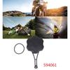 ABS Fuel Tank Cap Lawn Mower Gas Cover for 594061 675EXi 725EXi, 2 Pack Replacement Cap Part for Maintenance Repair, Service Storage, and Spare
